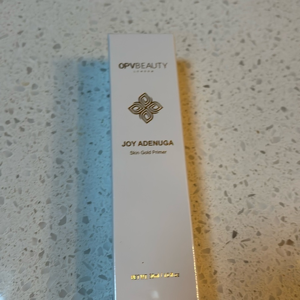 Opvbeauty London joy adenuga skin gold primer